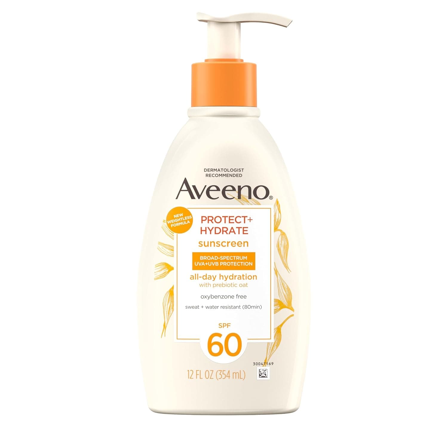 Aveeno Protect + Hydrate Sunscreen Moisturizing Body Lotion with Prebiotic Oat